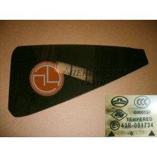 Стекло задней левой двери опускное hover (тонированное)