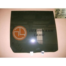 Стекло задней правой двери опускное hover (тонированное)