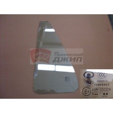 Стекло задней левой двери глухое hover h3