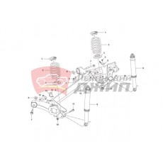 Амортизатор задний