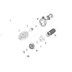 Амортизатор передний левый Myway