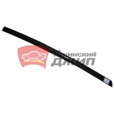 Молдинг двери задней левой черный