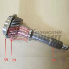 Вал первичный КПП ZX Terralord 1986
