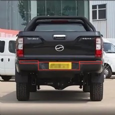 Бампер задний  верхняя часть пластик Terralord